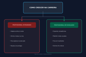 Diagrama - Como Crescer na Carreira, Roberto Shinyashiki no Papo de Vendedor.