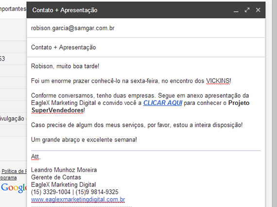 Para PROSPECTAR corretamente, esteja a disposição do seu cliente!